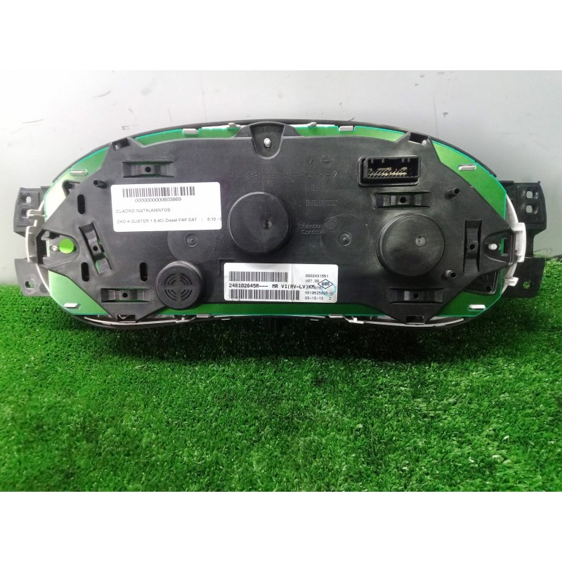 Recambio de cuadro instrumentos para dacia duster 1.5 dci diesel fap cat referencia OEM IAM 248102645R  