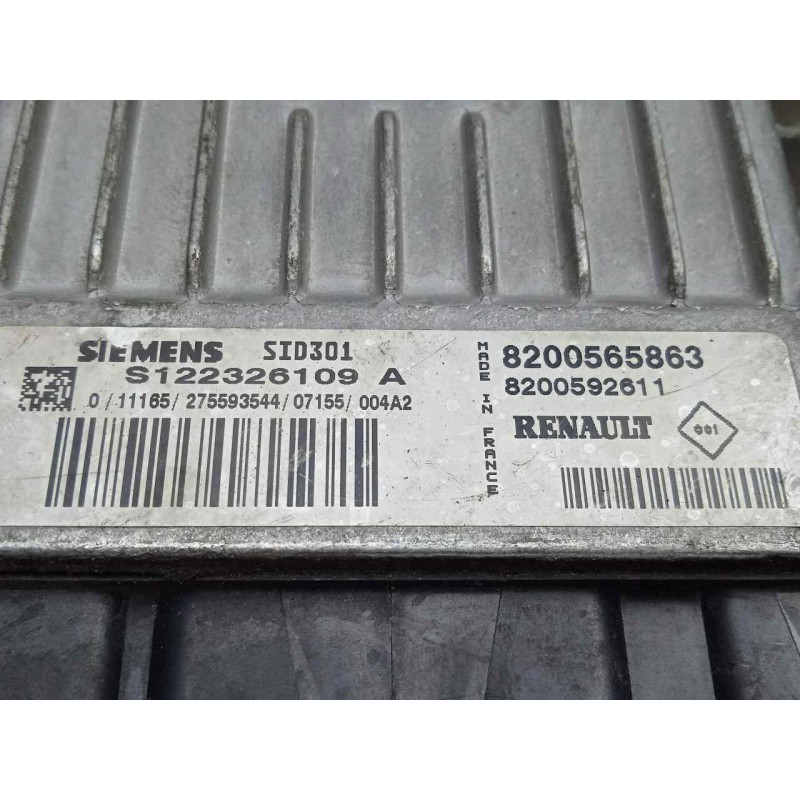 Recambio de centralita motor uce para nissan tiida (c11x/sc11x) 1.5 dci turbodiesel cat referencia OEM IAM S122326109A-820056586