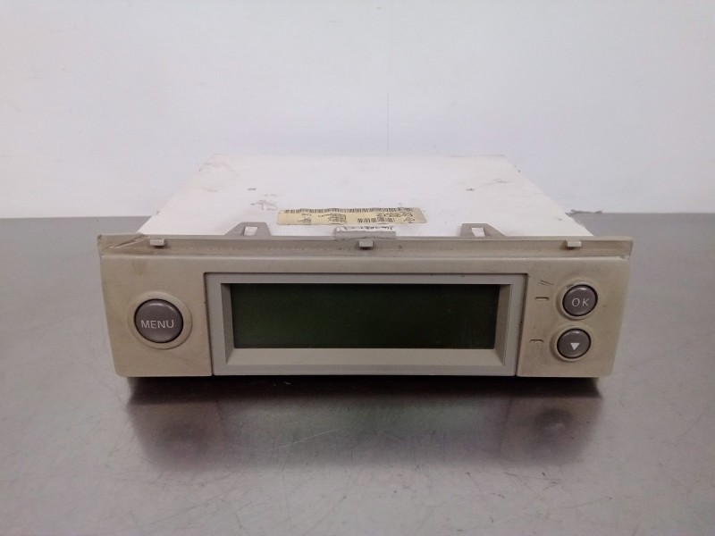 Recambio de pantalla multifuncion para nissan micra (k12e) 1.5 dci turbodiesel cat referencia OEM IAM AX607  