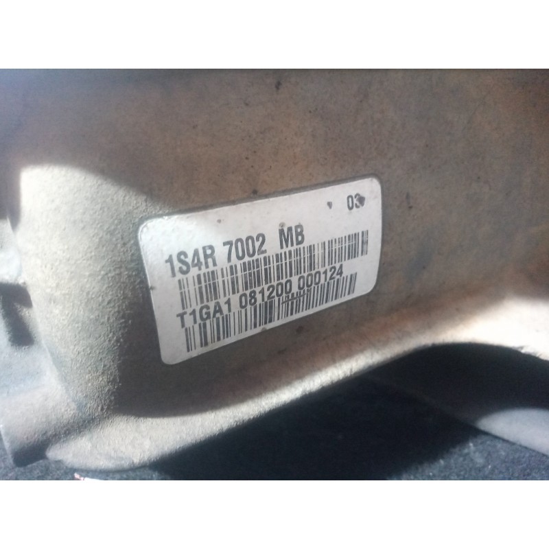 Recambio de caja cambios para ford focus berlina (cak) 1.8 tddi turbodiesel cat referencia OEM IAM 1S4R7002MB 5.VELOCIDADES MANU