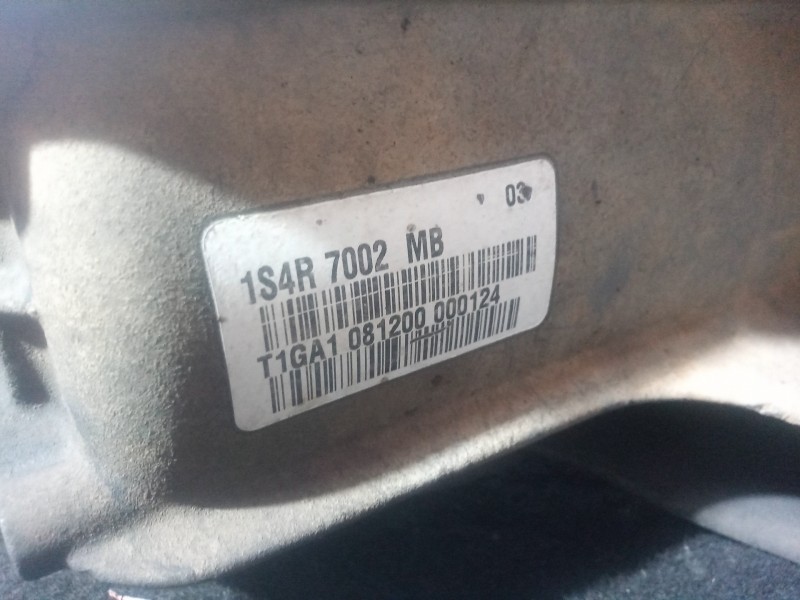 Recambio de caja cambios para ford focus berlina (cak) 1.8 tddi turbodiesel cat referencia OEM IAM 1S4R7002MB 5.VELOCIDADES MANU