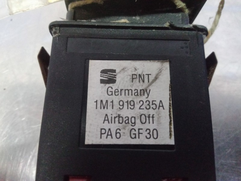 Recambio de mando airbag para seat leon (1m1) 1.9 tdi referencia OEM IAM 1M1919235A  2.PINES