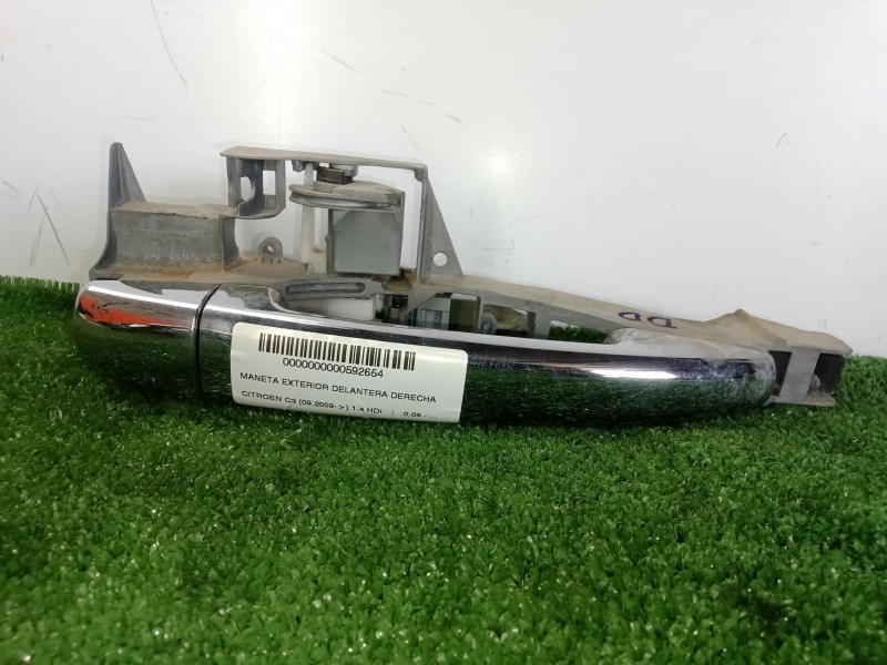 Recambio de maneta exterior delantera derecha para citroën c3 1.4 hdi referencia OEM IAM 9684559980  