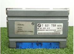 Recambio de centralita cambio automatico para bmw 3 compact (e46) 320 td referencia OEM IAM 7521759 - 7521814 SIEMENS 4.CONECTOR
