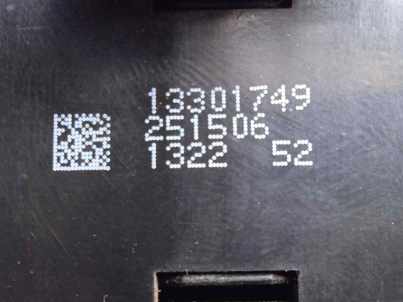 Recambio de interruptor luces para chevrolet cruze 1.6 cat referencia OEM IAM 13301749  