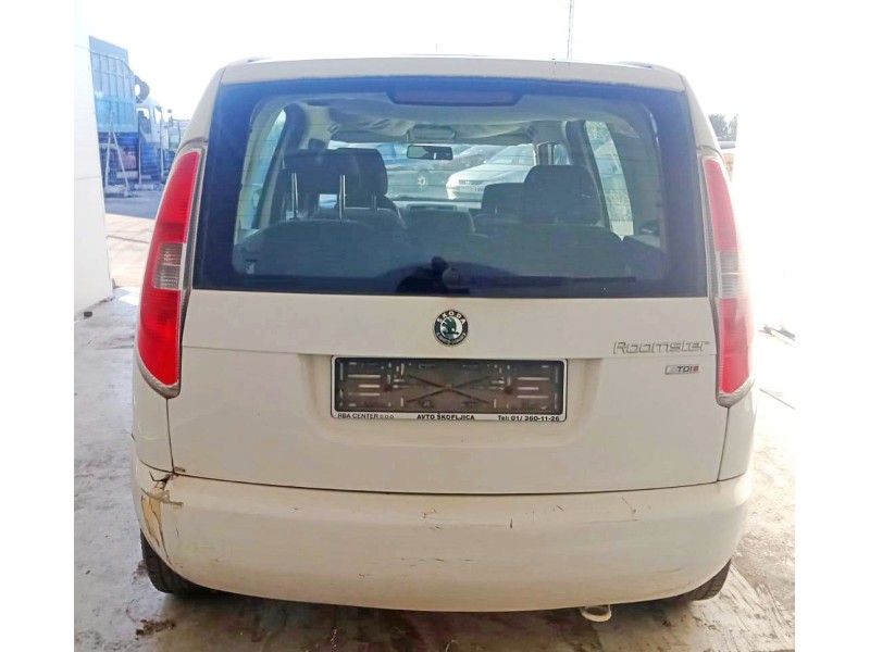 Recambio de porton trasero para skoda roomster (5j7) 1.4 tdi referencia OEM IAM  BLANCO 