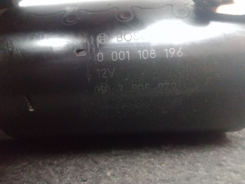 Recambio de motor arranque para bmw serie 3 compact (e46) 1.8 16v referencia OEM IAM 7505979 - 0001108196  