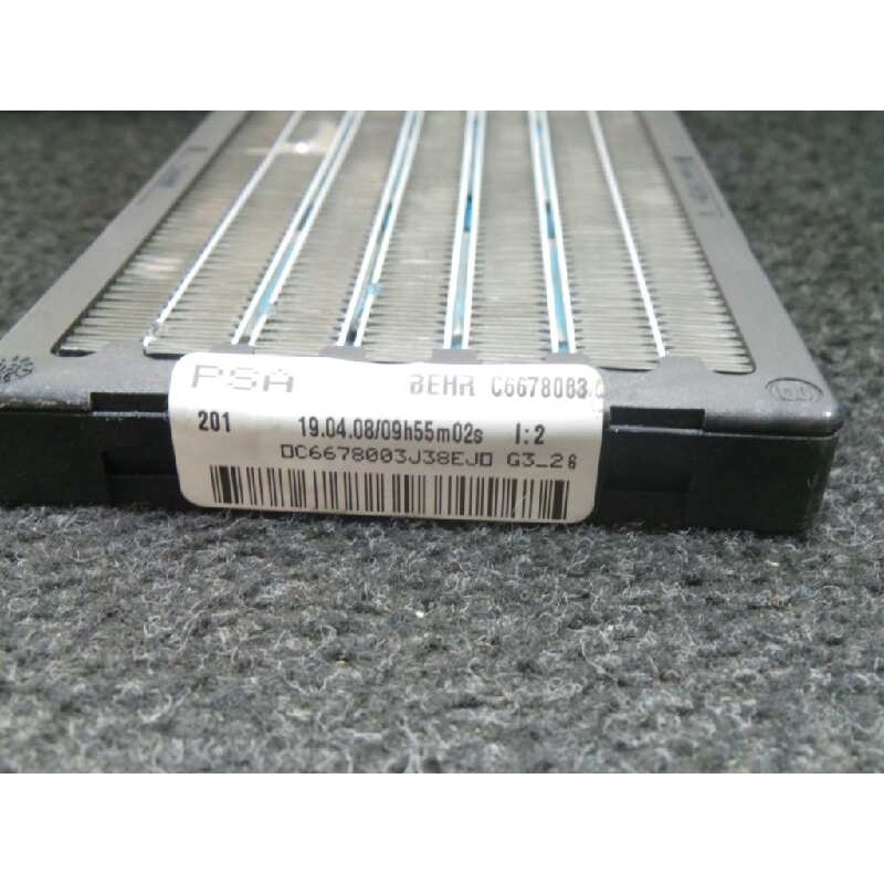 Recambio de resistencia calefaccion para citroën c4 berlina 1.6 16v hdi referencia OEM IAM C6678003 INTERCAMBIADOR DE CALOR BEHR