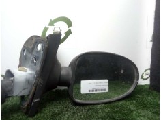 Recambio de retrovisor izquierdo para renault twingo (co6) 1.2 referencia OEM IAM  MANUAL NEGRO.PLASTICO