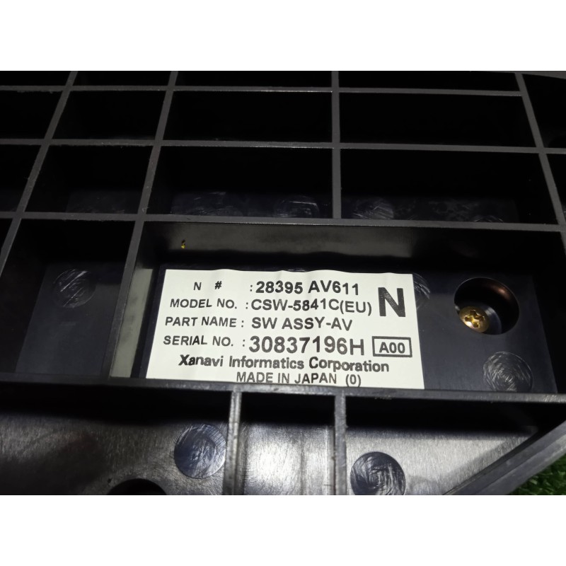 Recambio de mando multifuncion para nissan primera berlina (p12) 1.9 dci 8v referencia OEM IAM 28395AV611-30837196H 30837196H CS