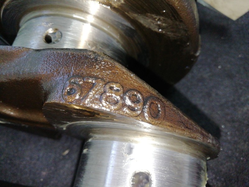 Recambio de cigueñal para nissan cabstar 09.06 3.0 diesel referencia OEM IAM 67890  