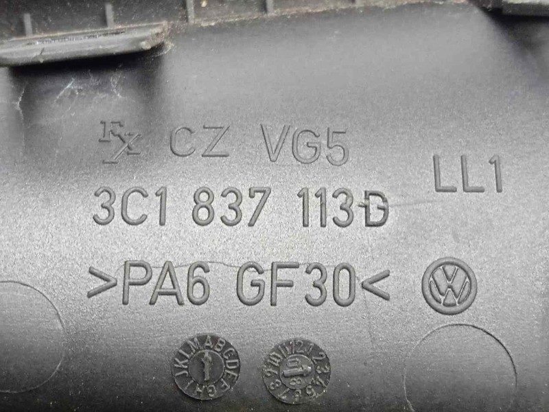 Recambio de maneta interior delantera izquierda para volkswagen passat berlina (3c2) 2.0 tdi referencia OEM IAM 3C1837113D CROMA