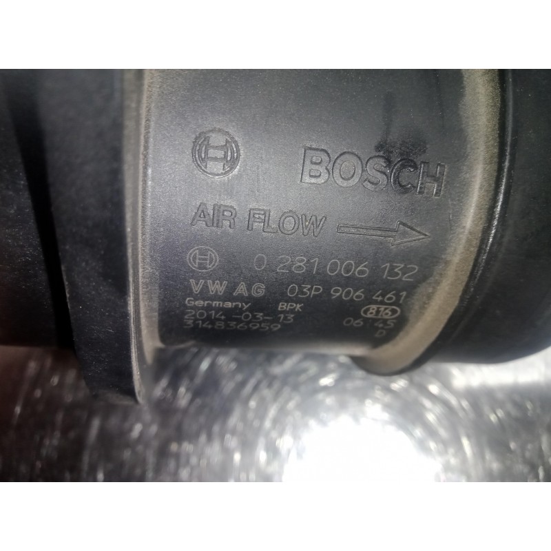 Recambio de caudalimetro para seat ibiza (6j5) 1.2 tdi referencia OEM IAM 03P906461-0281006132  