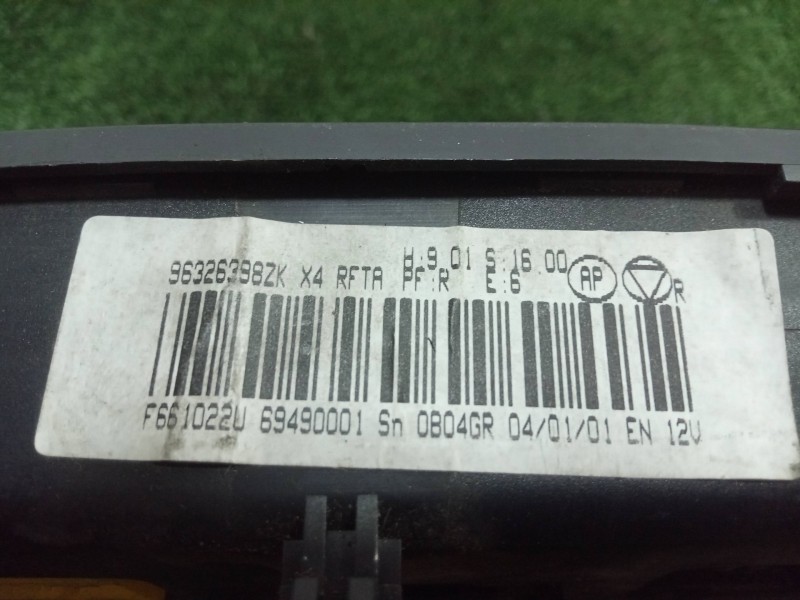 Recambio de mando climatizador para citroën c5 break 2.0 16v cat (rfn / ew10j4) referencia OEM IAM 96326388ZK-F661022U-69490001 