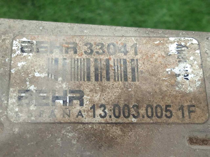 Recambio de intercooler para nissan cabstar - e 3.0 td 110 referencia OEM IAM 130030051F 298X350X67 ALUMINIO