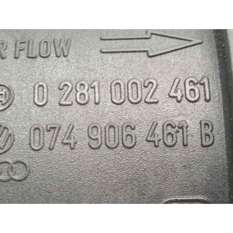 Recambio de caudalimetro para audi a4 avant (8e) 1.9 tdi referencia OEM IAM 0281002461-074906461N 5.CANALES 