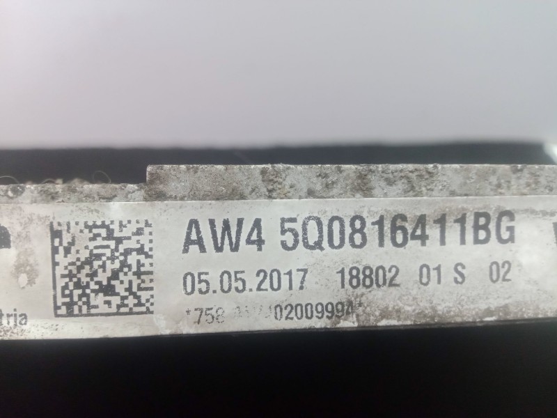 Recambio de radiador calefaccion / aire acondicionado para seat leon st (5f8) 1.6 tdi referencia OEM IAM 5Q0816411BG  