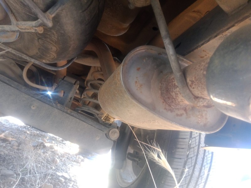 Recambio de tubo escape trasero para ssangyong kyron 2.0 xdi referencia OEM IAM   