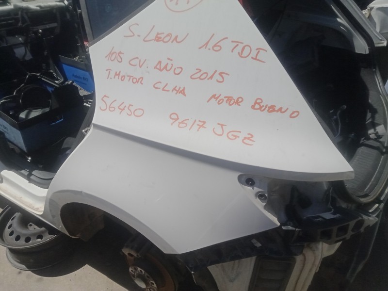 Recambio de aletin trasero izquierdo para seat leon (5f1) 1.6 tdi referencia OEM IAM   