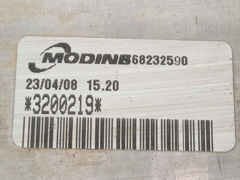 Recambio de intercooler para fiat panda (169) 1.3 jtd 4x4 referencia OEM IAM 68232590 185X175X67 ALUMINIO