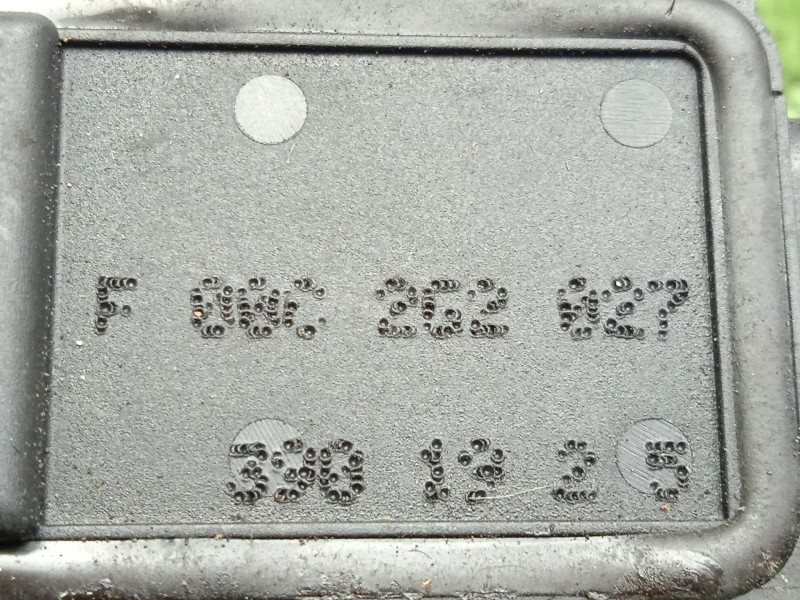 Recambio de caudalimetro para seat leon (1m1) 1.9 tdi referencia OEM IAM F00C262027  5.PINES