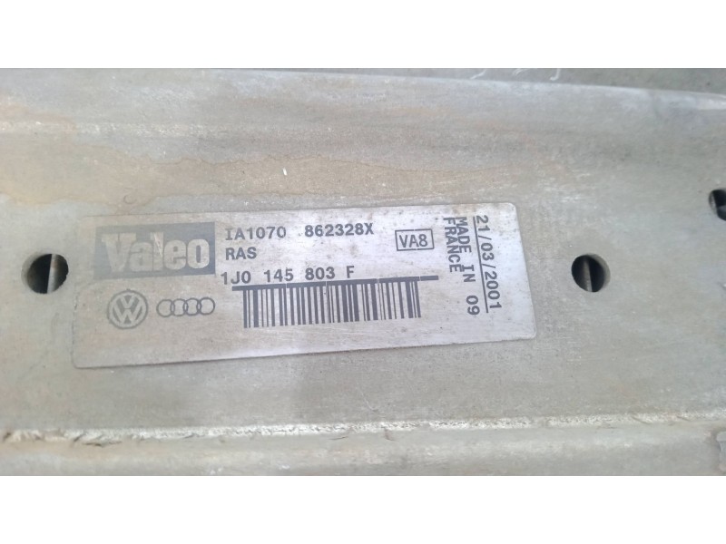 Recambio de intercooler para volkswagen golf iv berlina (1j1) conceptline referencia OEM IAM IA1070 - 862328X - 1J0145803F VALEO