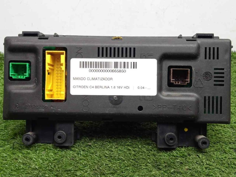 Recambio de mando climatizador para citroën c4 berlina 1.6 16v hdi referencia OEM IAM 9658084577 04-11 