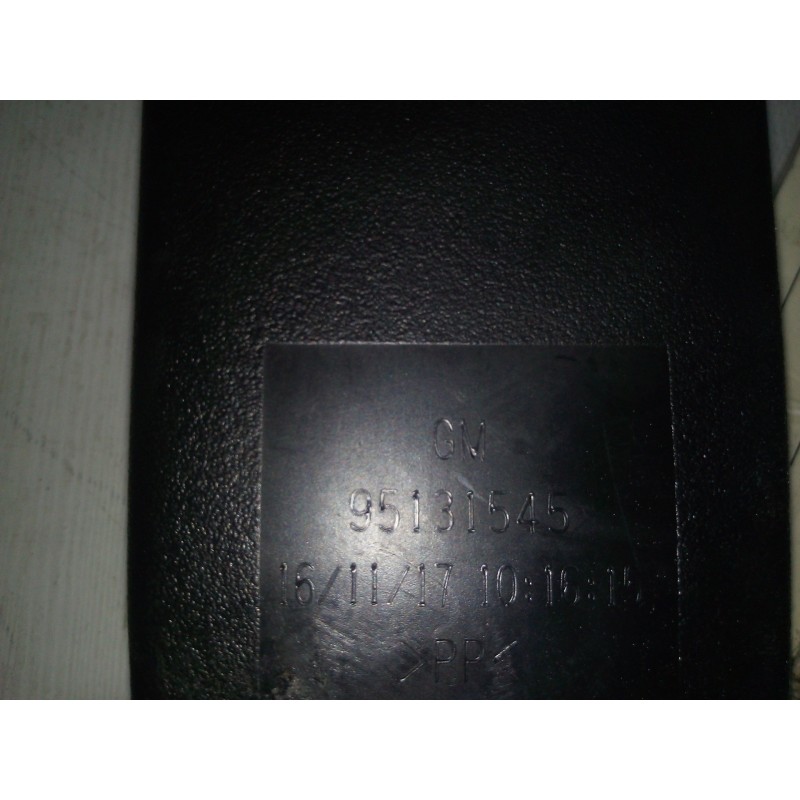 Recambio de enganche cinturon delantero derecho para opel mokka x 1.4 16v turbo referencia OEM IAM 95131545  2.PINES