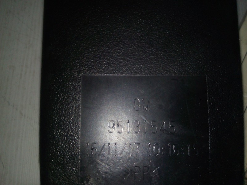 Recambio de enganche cinturon delantero derecho para opel mokka x 1.4 16v turbo referencia OEM IAM 95131545  2.PINES