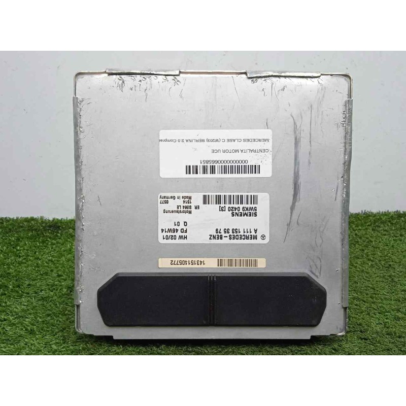 Recambio de centralita motor uce para mercedes-benz clase c (w203) berlina 2.0 compresor cat referencia OEM IAM 5WK90420-A111153