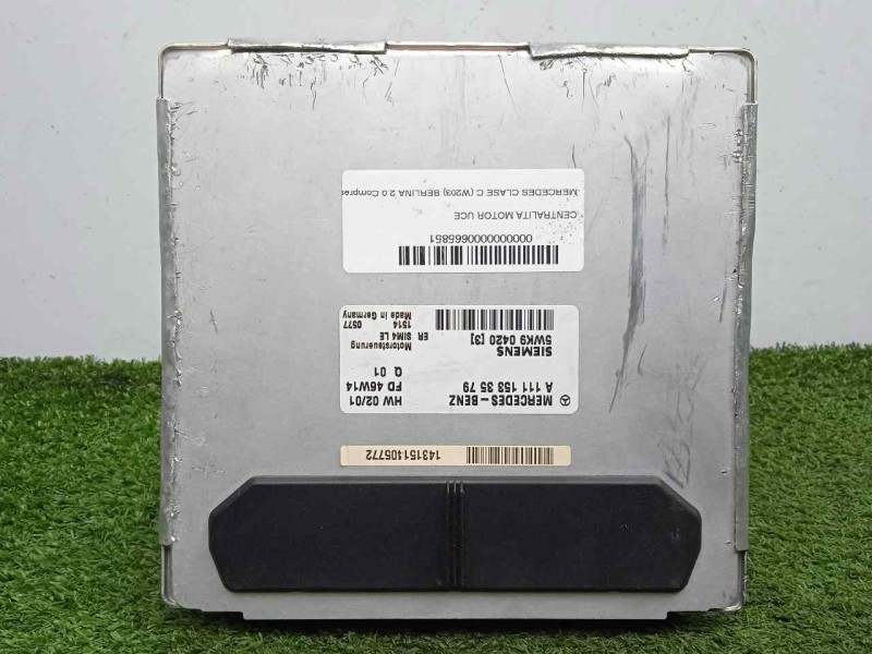 Recambio de centralita motor uce para mercedes-benz clase c (w203) berlina 2.0 compresor cat referencia OEM IAM 5WK90420-A111153