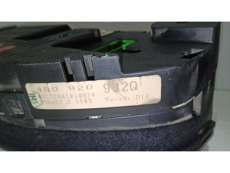 Recambio de cuadro instrumentos para audi a6 c5 (4b2, 4b4) 2.5 tdi referencia OEM IAM 4B0920932Q - 110008948049 VDO 3.CONECTORES