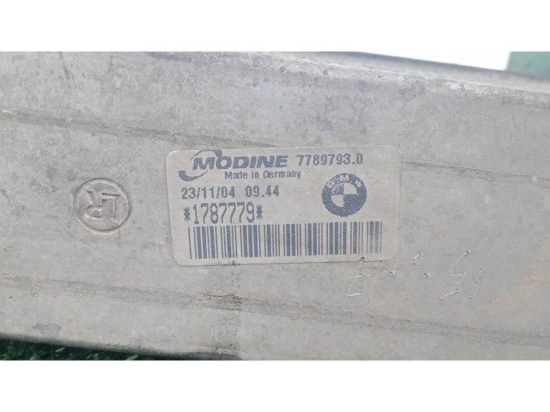 Recambio de intercooler para bmw 3 compact (e46) 320 td referencia OEM IAM 7789793D MODINE 55X540X121MM