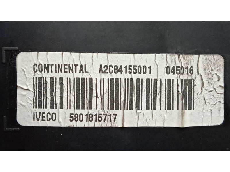 Recambio de cuadro instrumentos para iveco daily vi furgoneta 33s15, 35s15, 35c15 referencia OEM IAM 5801815717 - A2C84155001 VD