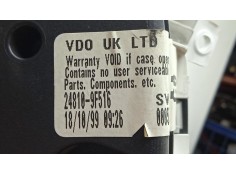 Recambio de cuadro instrumentos para nissan primera hatchback (p11) 2.0 td referencia OEM IAM 248109F516 VDO 2.PINES 2