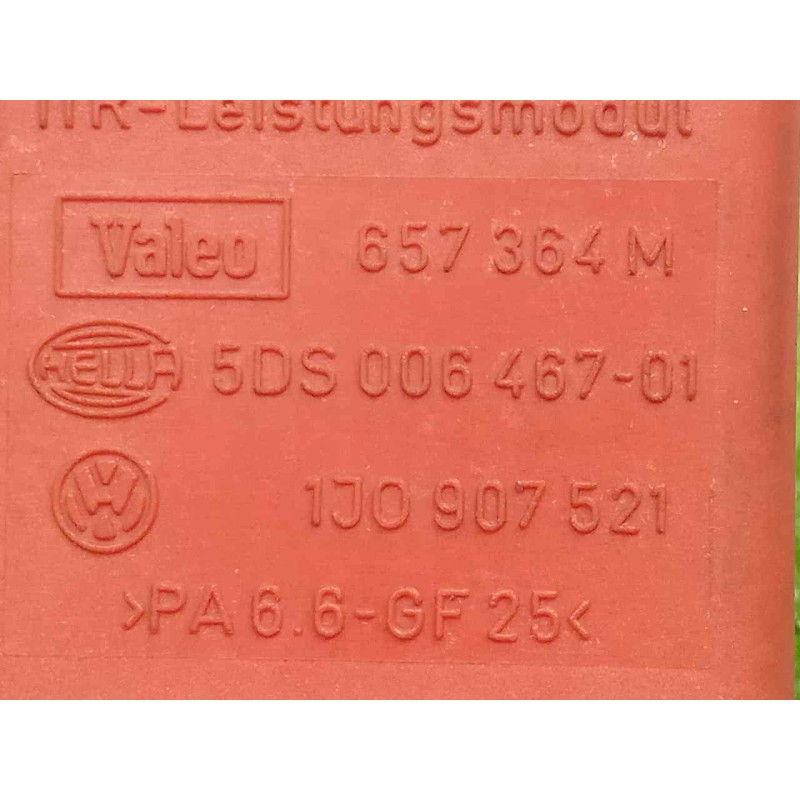 Recambio de resistencia calefaccion para seat leon (1m1) 1.9 tdi referencia OEM IAM 657364M-5DS00646701-1J0907521 CON.CLIMA 