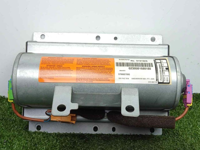 Recambio de airbag delantero derecho para volvo s60 berlina 2.4 diesel referencia OEM IAM 570603700G - 9191928 - 570460100  