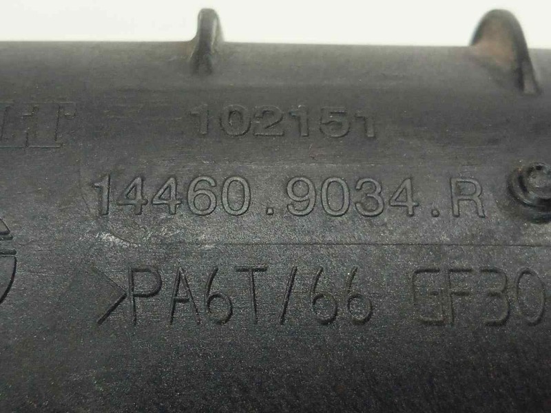 Recambio de tubo presion turbocompresor para dacia sandero 1.5 dci diesel fap cat referencia OEM IAM 144609034R RIGIDO 