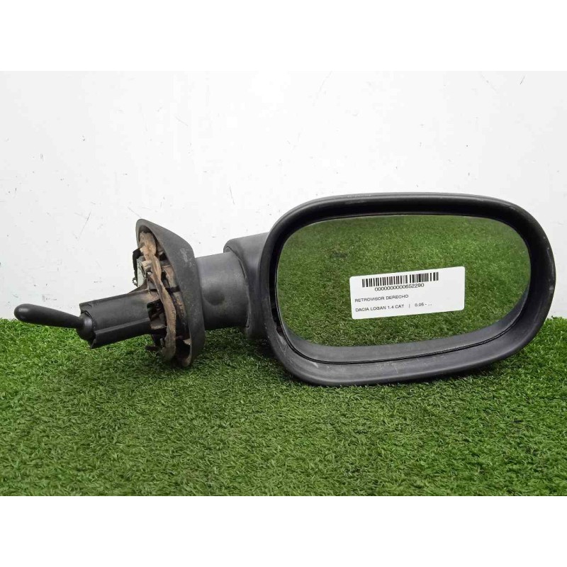 Recambio de retrovisor derecho para dacia logan 1.4 cat referencia OEM IAM 8200211667 MANUAL NEGRO