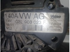 Recambio de alternador para volkswagen polo (6r1) 1.6 tdi referencia OEM IAM 03L903023F 2 PINES VALEO 140 2