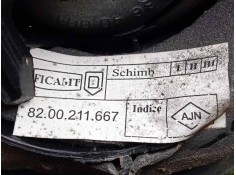 Recambio de retrovisor derecho para dacia logan 1.4 cat referencia OEM IAM 8200211667 MANUAL NEGRO 2