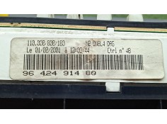 Recambio de cuadro instrumentos para peugeot 306 (7b, n3, n5) 1.9 d referencia OEM IAM 9642491480 - 110008808180 VDO 2.CONECTORE 2