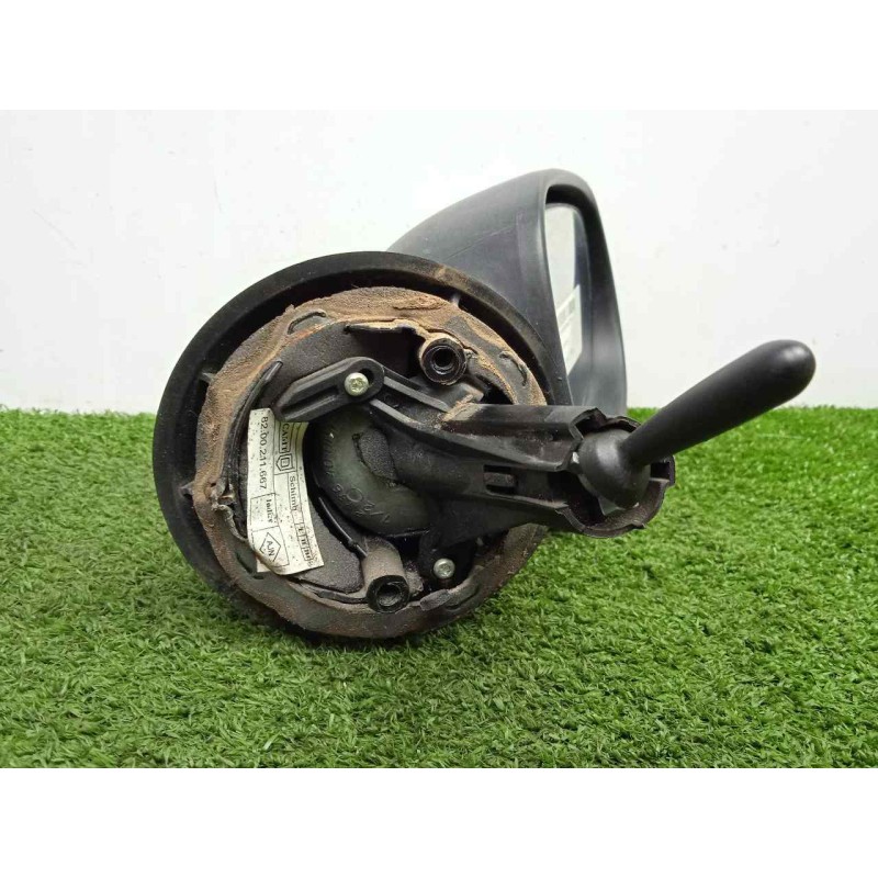 Recambio de retrovisor derecho para dacia logan 1.4 cat referencia OEM IAM 8200211667 MANUAL NEGRO