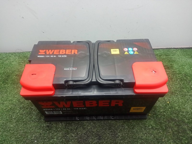 Recambio de bateria para universal . referencia OEM IAM NUEVA 80AH  WEBER