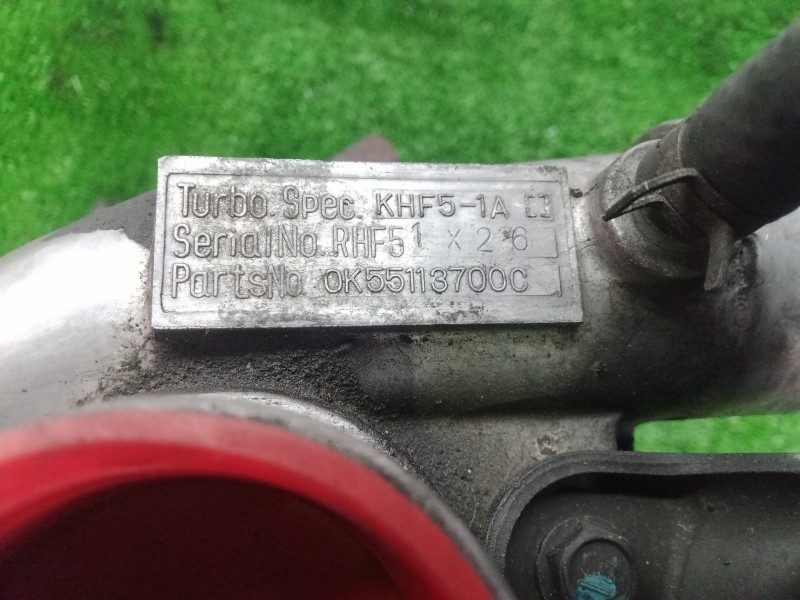 Recambio de turbocompresor para kia carnival 2.9 turbodiesel cat referencia OEM IAM 55113700C-KHF51A  