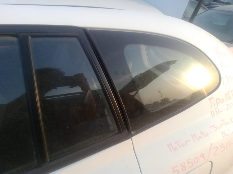 Recambio de luna custodia trasera izquierda para kia rio 1.3 i referencia OEM IAM   