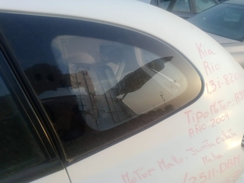 Recambio de luna custodia trasera izquierda para kia rio 1.3 i referencia OEM IAM   