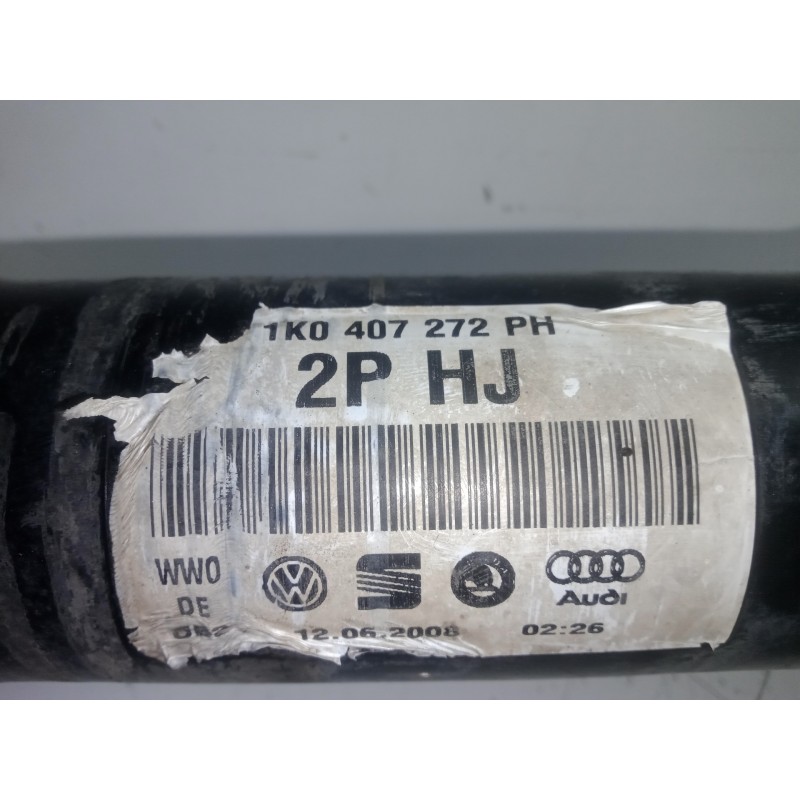 Recambio de transmision delantera derecha para volkswagen eos (1f7) 1.4 16v tsi referencia OEM IAM 1K0407272PH  