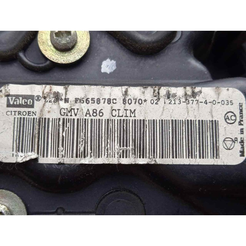 Recambio de motor calefaccion para citroën c3 1.4 referencia OEM IAM F565878C 02-09 Ø DIAMETRO: 145MM