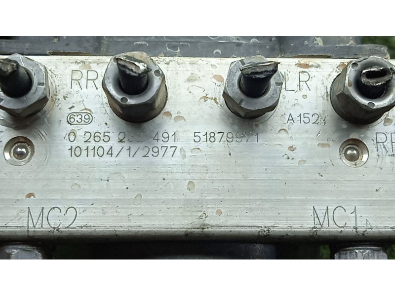 Recambio de abs para peugeot bipper tepee 1.3 hdi 75 referencia OEM IAM 0265801079 - 0265232491 - 51879971 BOSCH 